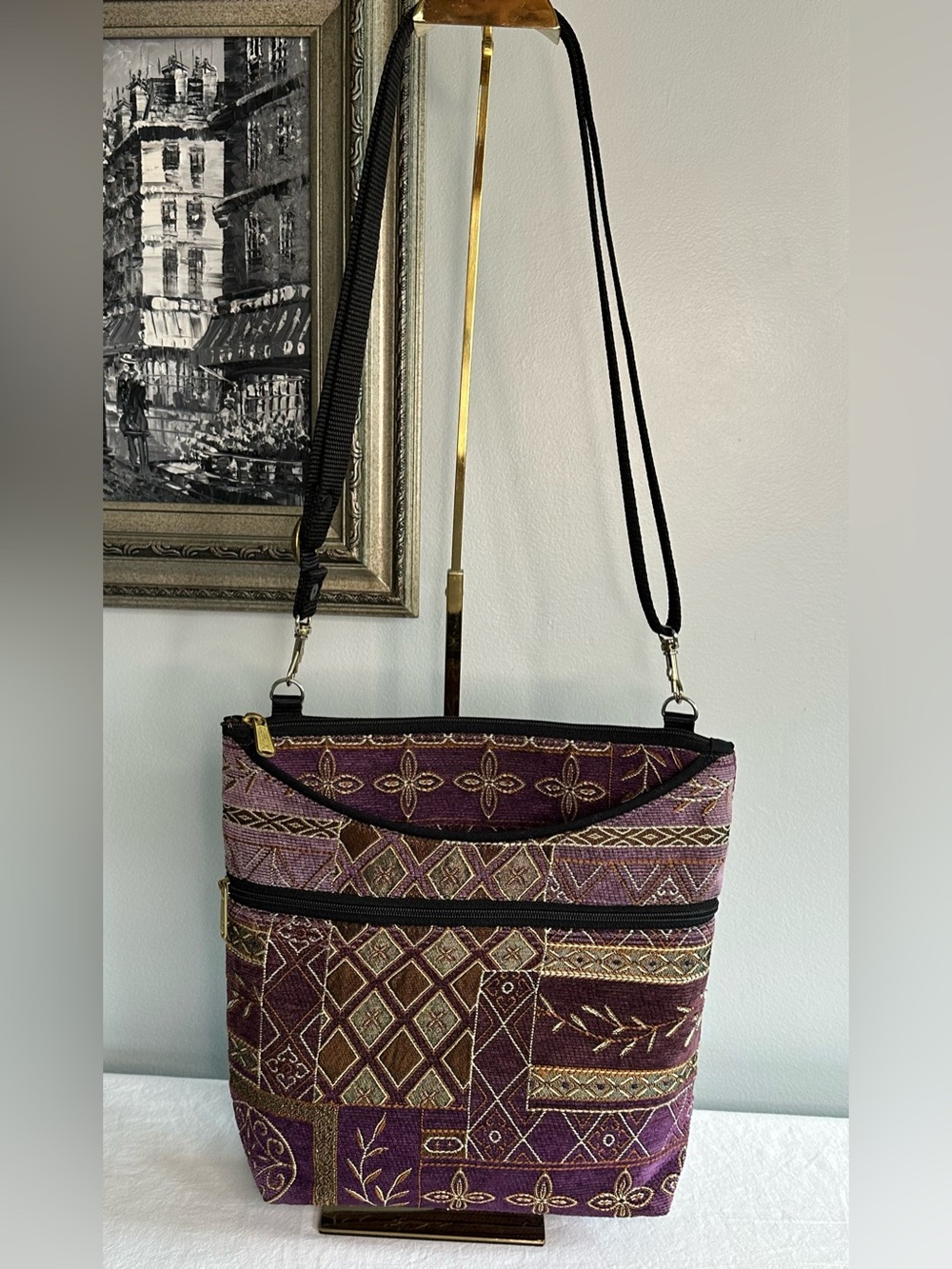 Danny K Beverly Hills Woven Crossbody Bag
NWOT